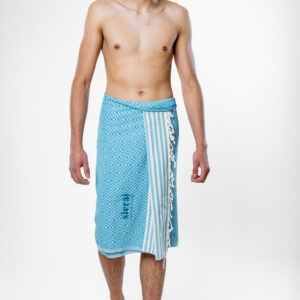 Hammam chusta Sarong – Niebieski