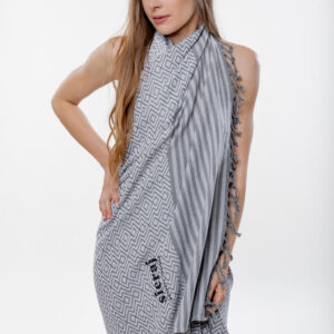 Hammam chusta Sarong – Szary