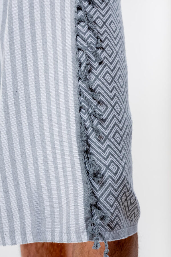 Hammam chusta Sarong – Szary - obrazek 6