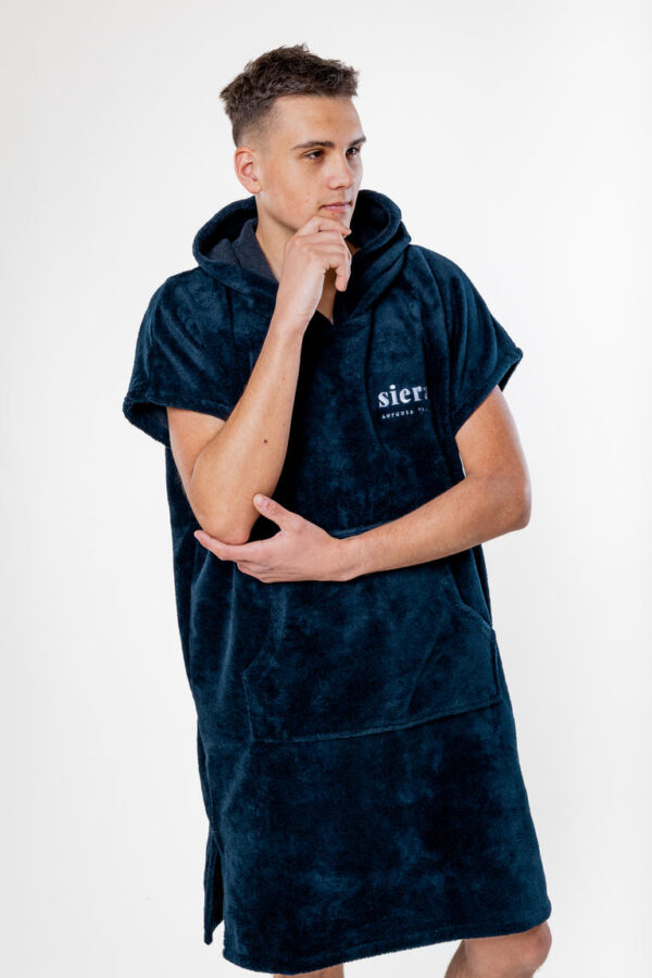 Poncho Velvet – Komfort, który działa - Czarny - obrazek 4
