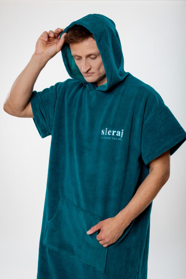Poncho Velvet – Komfort, który działa - Petrol