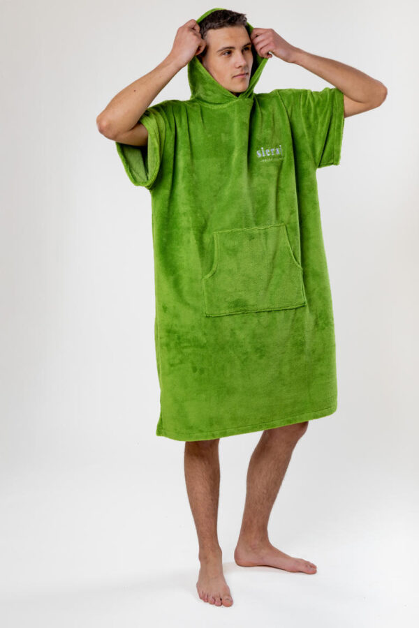 Poncho Velvet – Komfort, który działa - Jasnozielony - obrazek 5
