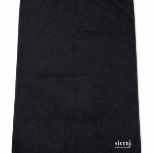 Ręcznik dla Saunamistrzów – Aufguss Towel Pro Open 460g. 130×90 cm Czarny