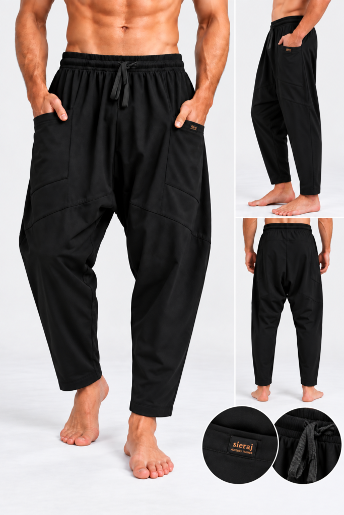 Spodnie Sieraj Unisex - Black