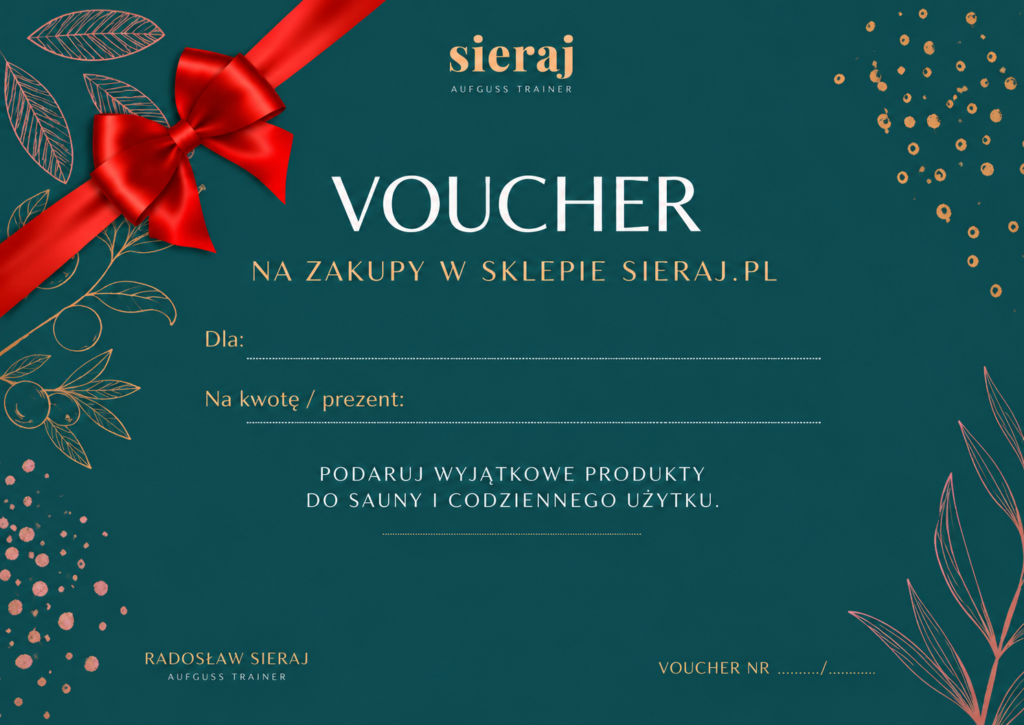 Voucher podarunkowy sieraj.pl
